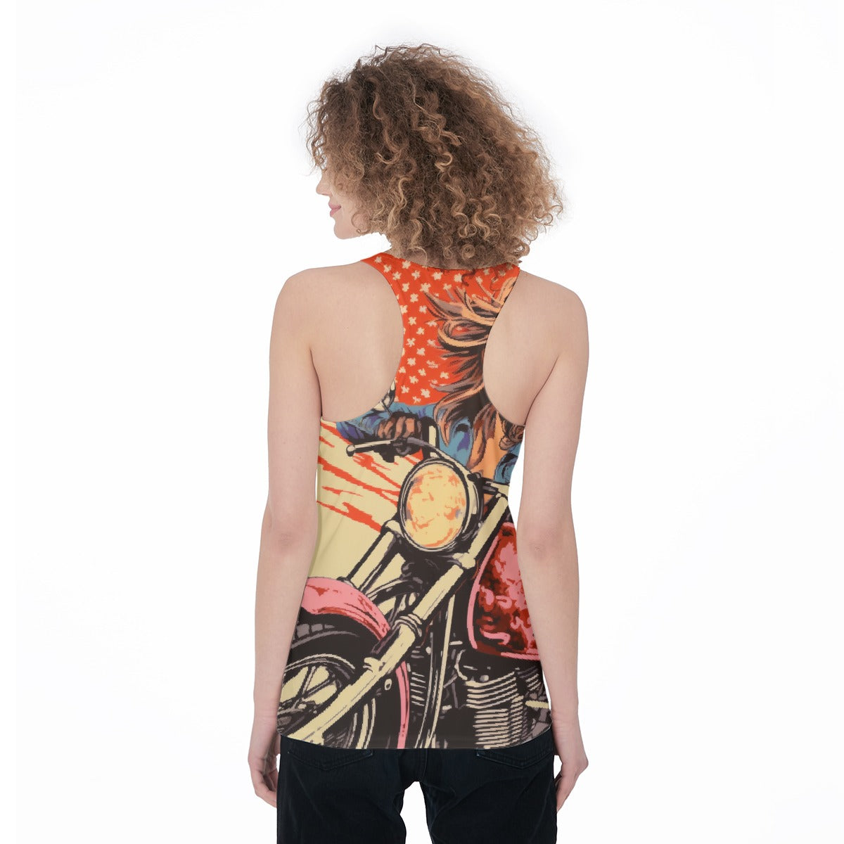 All-Over Print Women's Racerback Tank Top