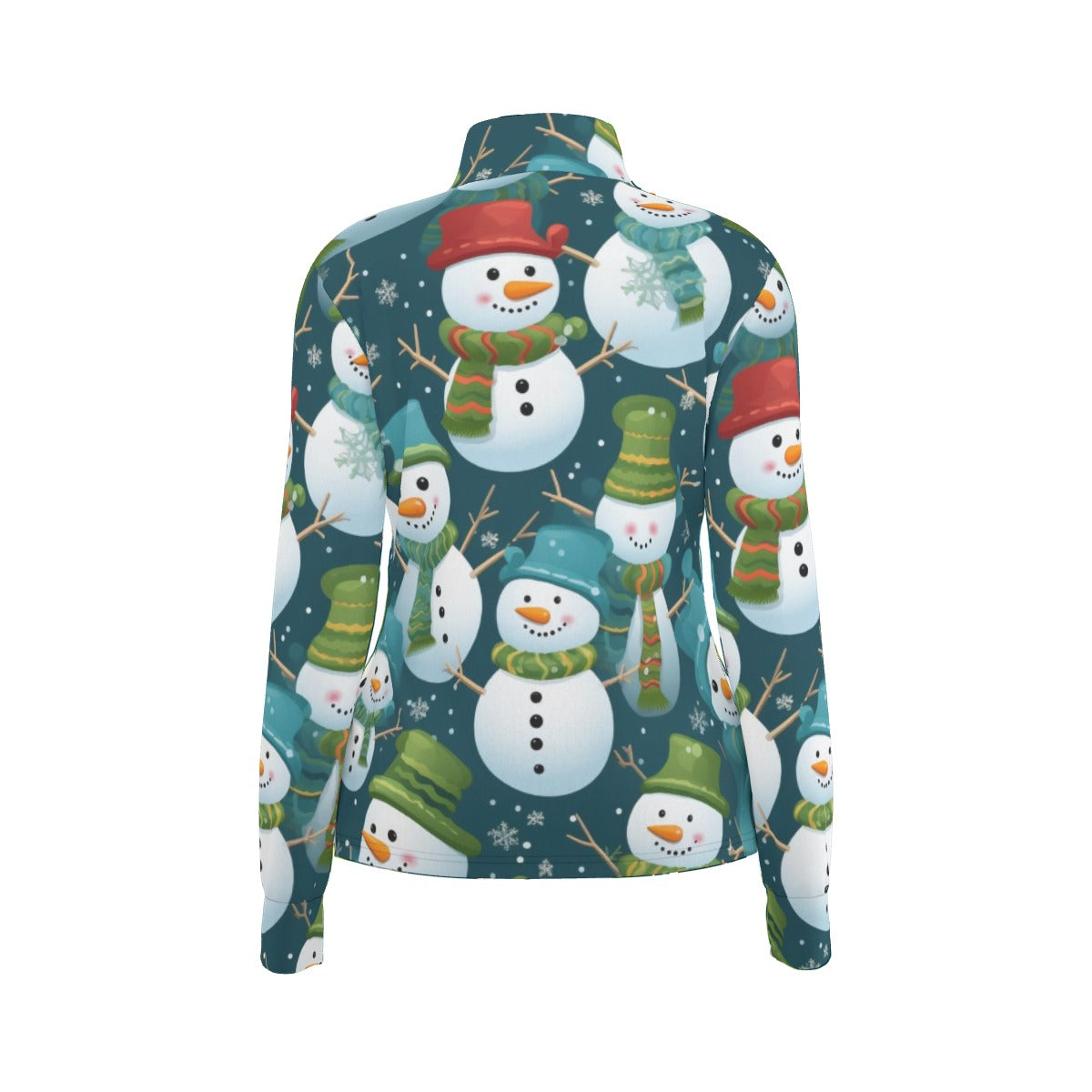 All-Over Print Women's Long Sleeve Thumbhole Jacket