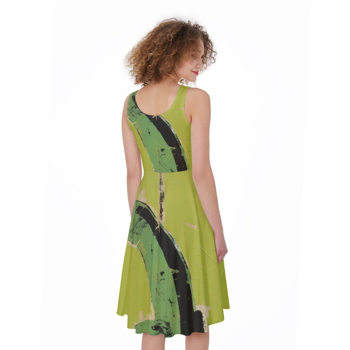 All-Over Print Women's Sleeveless Dress