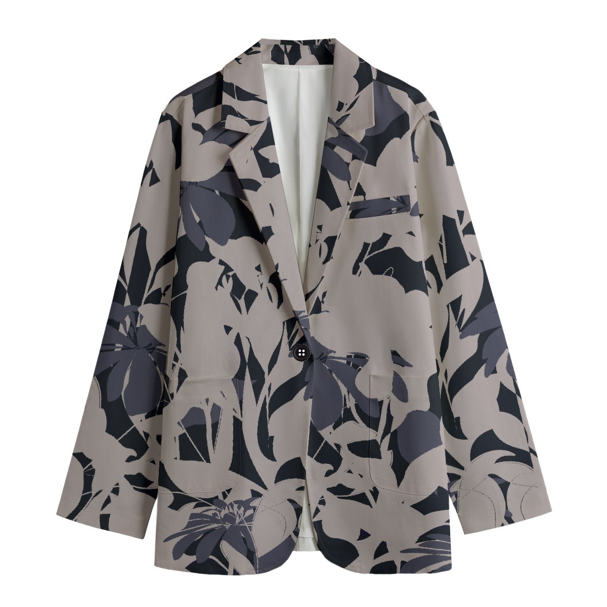 All-Over Print Women's Leisure Blazer
