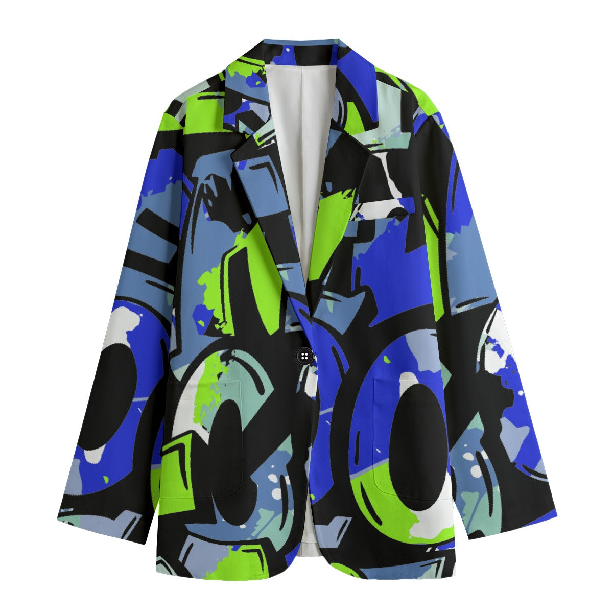 All-Over Print Women's Leisure Blazer