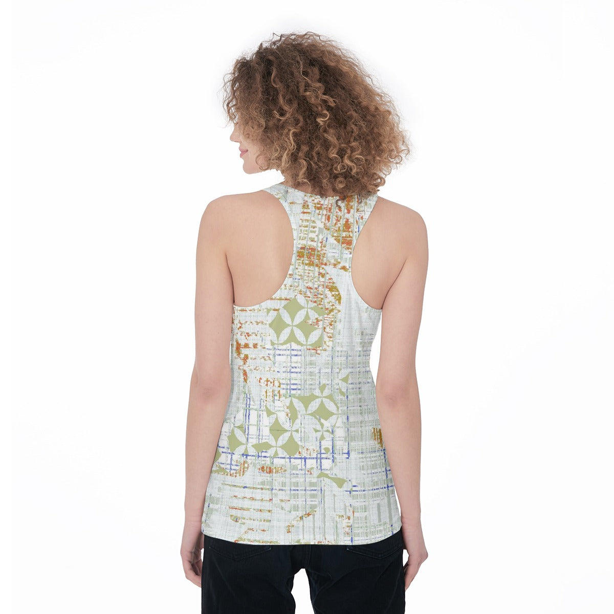 All-Over Print Women's Racerback Tank Top