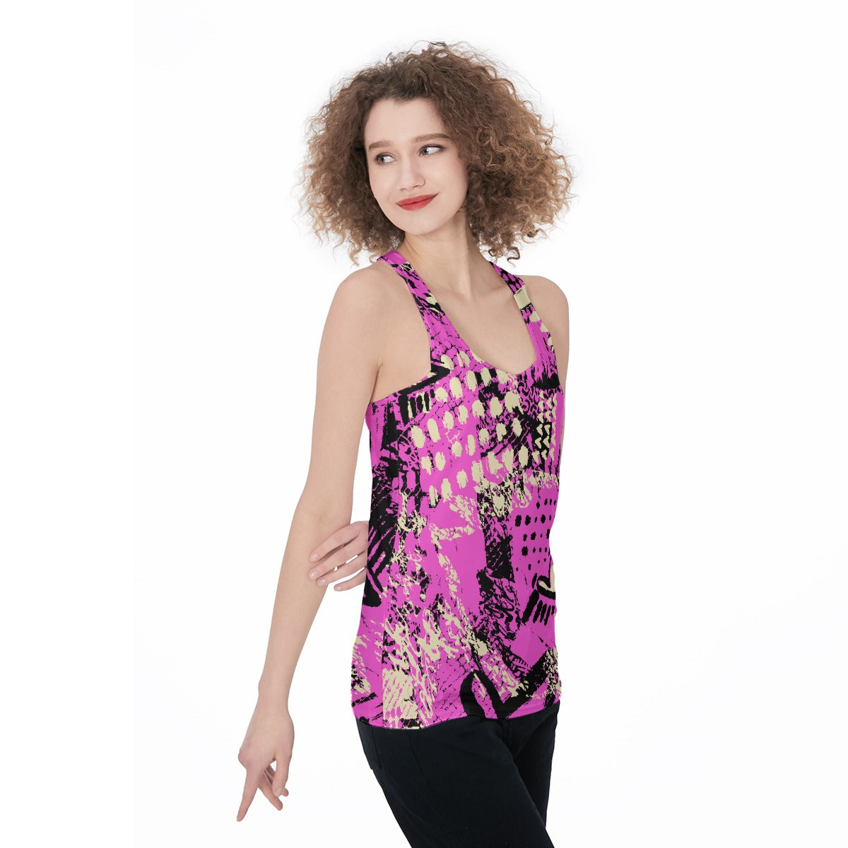 All-Over Print Women's Racerback Tank Top