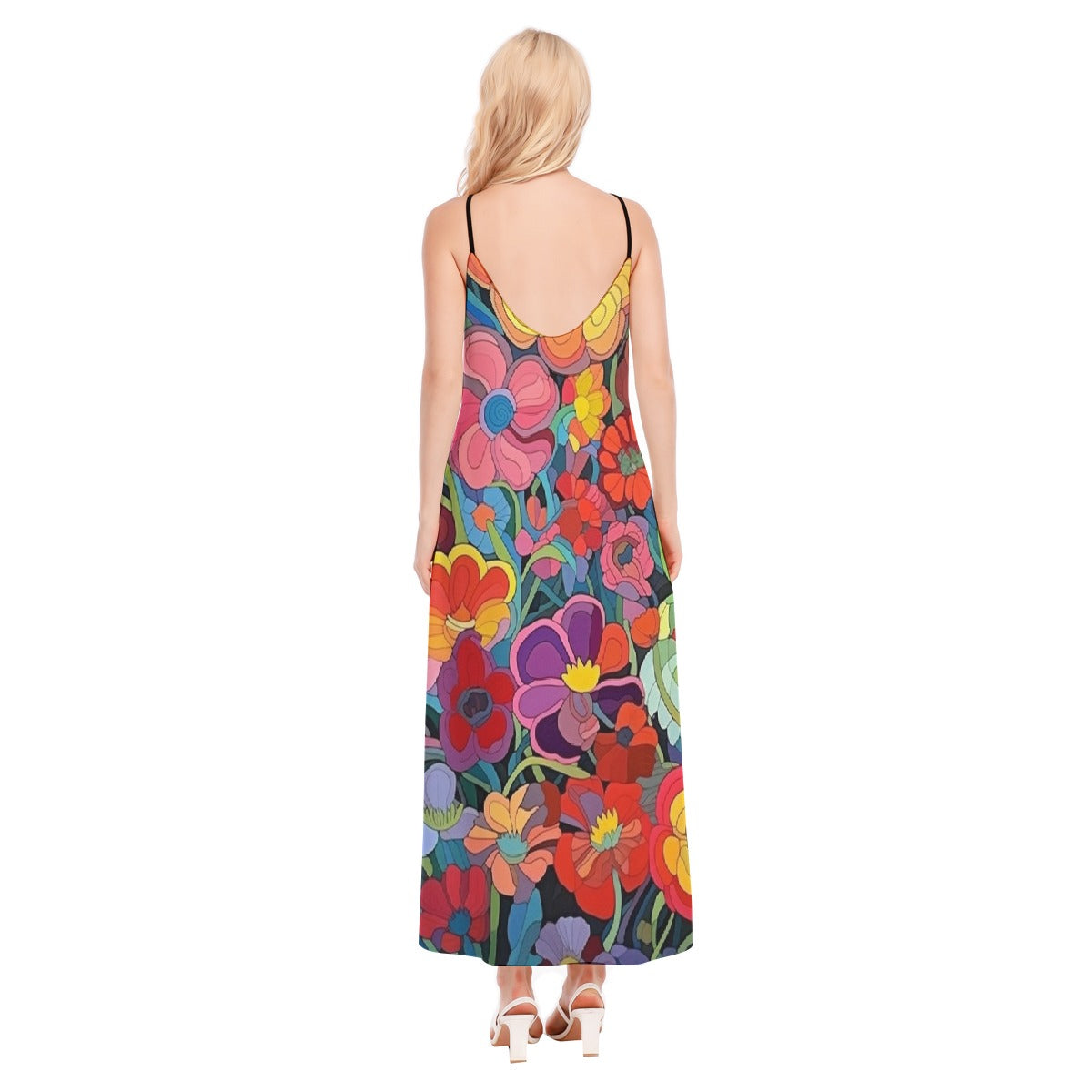 All-Over Print Women's Sling Dress
