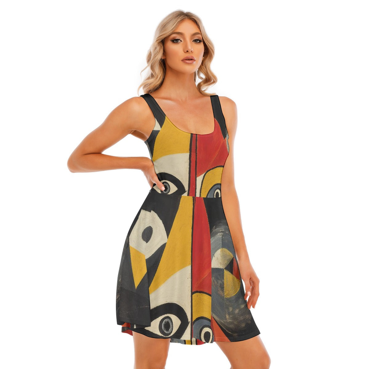 All-Over Print Women's Tank Vest Dress