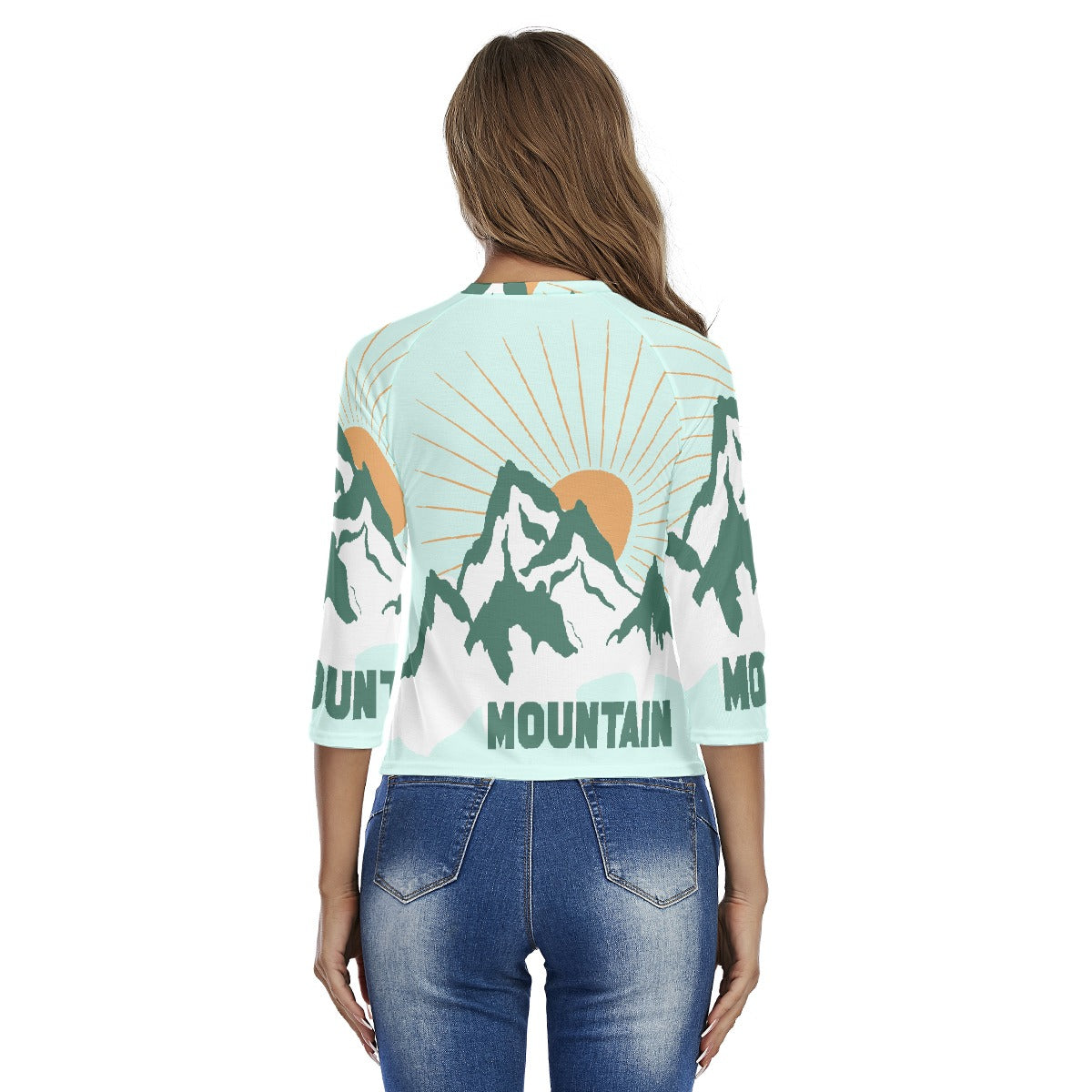All-Over Print Women's Raglan Sleeves T-shirts