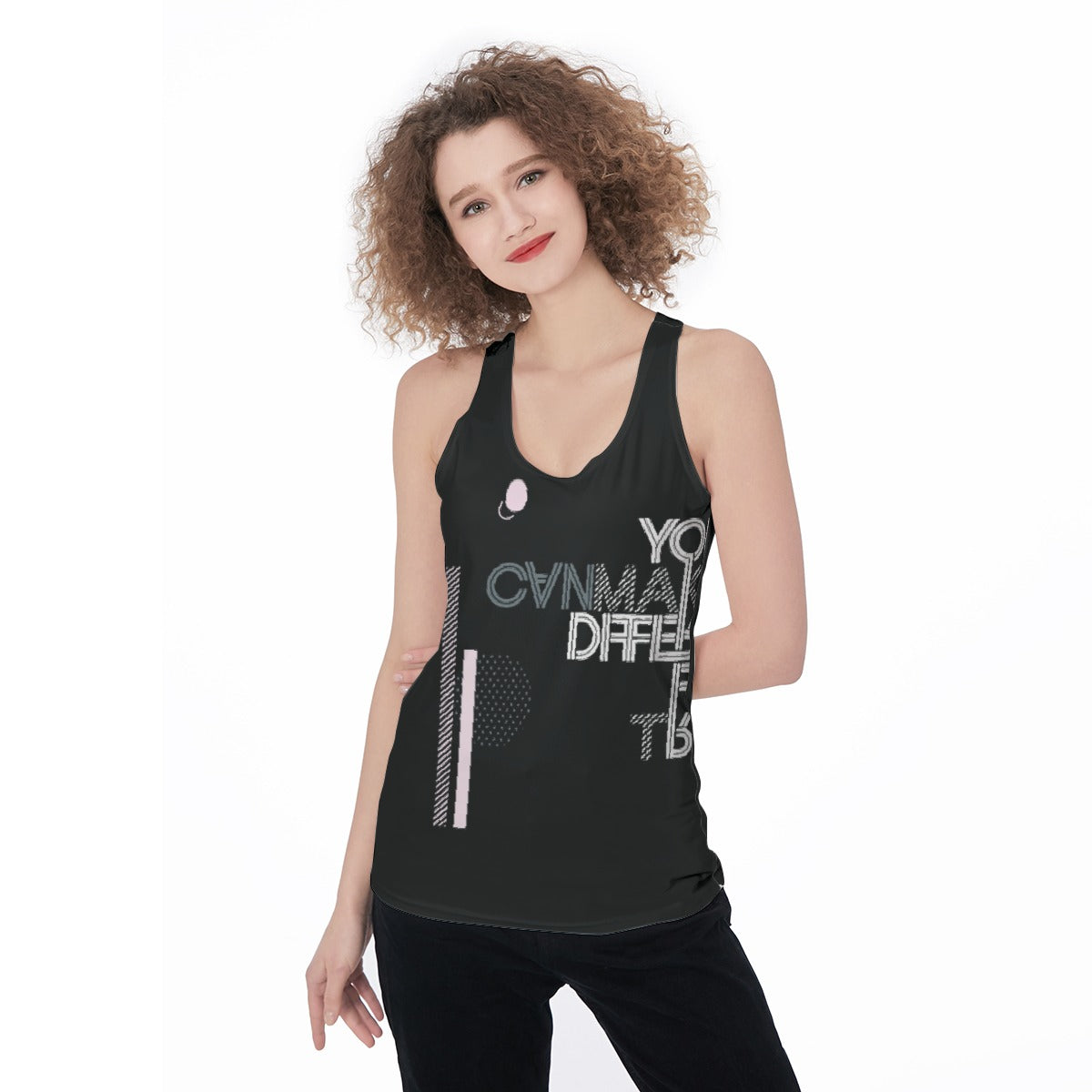 All-Over Print Women's Racerback Tank Top