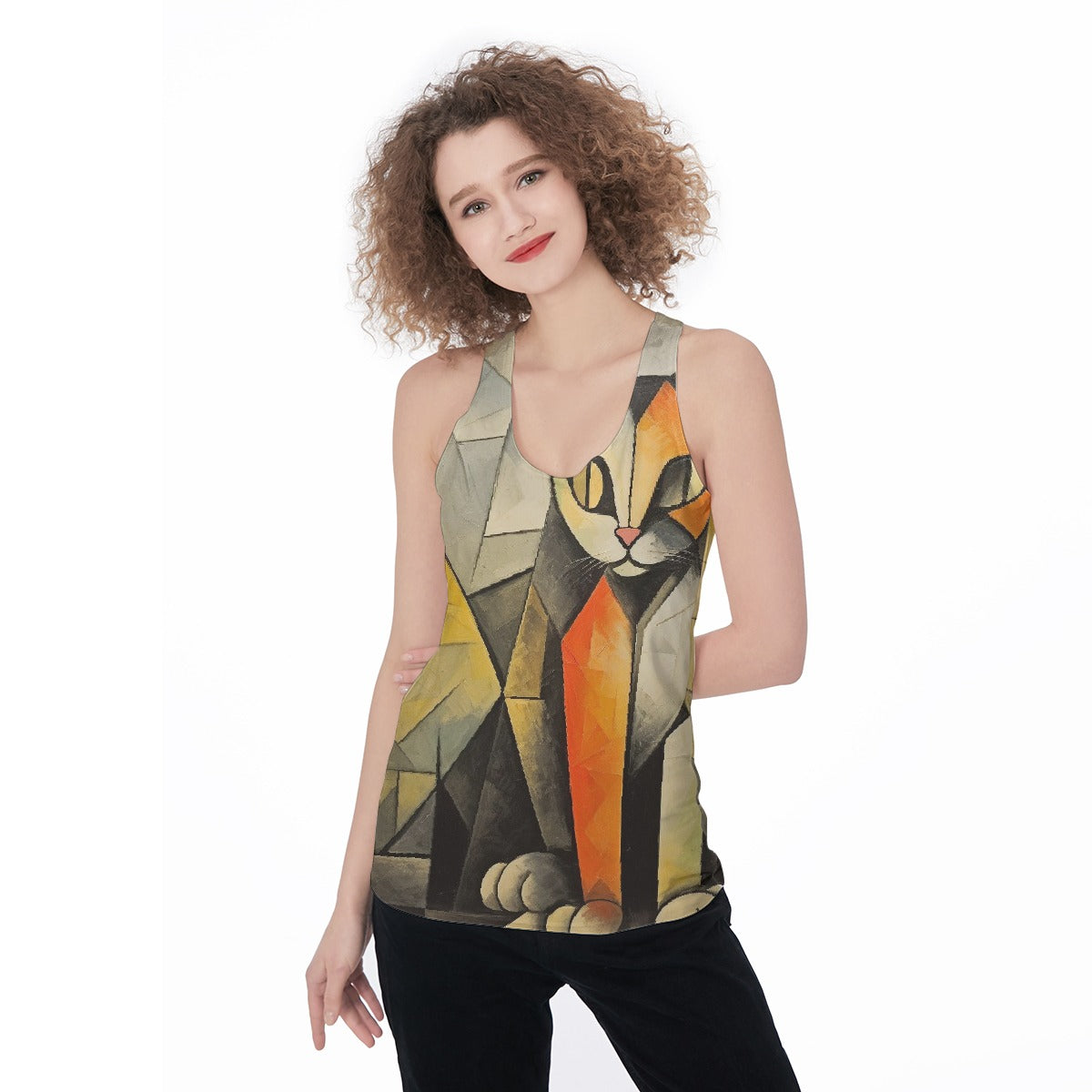 All-Over Print Women's Racerback Tank Top