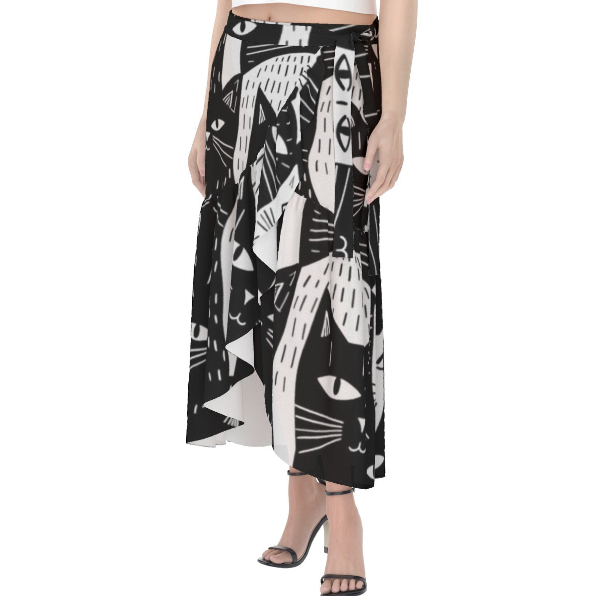 All-Over Print Women's Wrap Skirt