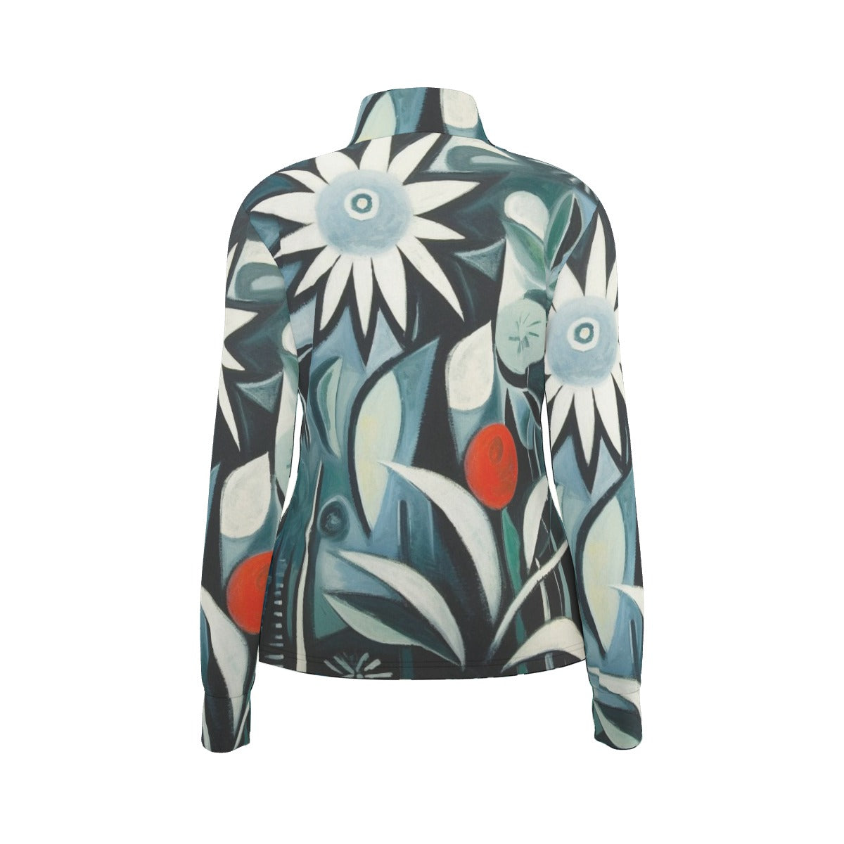 All-Over Print Women's Long Sleeve Thumbhole Jacket