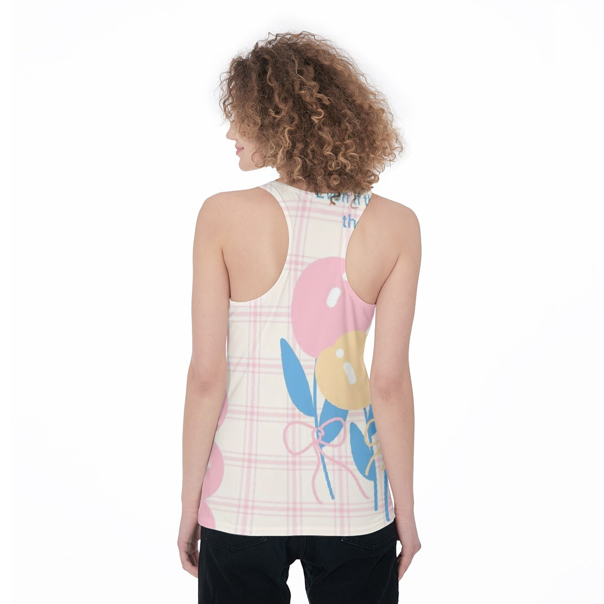 All-Over Print Women's Racerback Tank Top