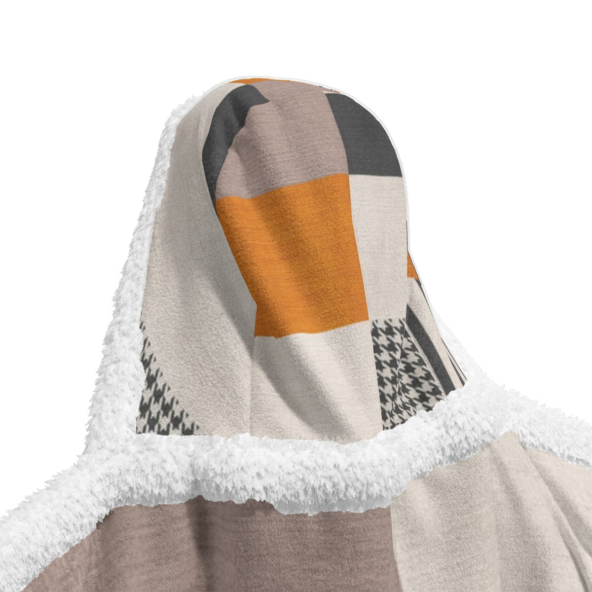 All-Over Print Unisex Wearable Hooded Blanket