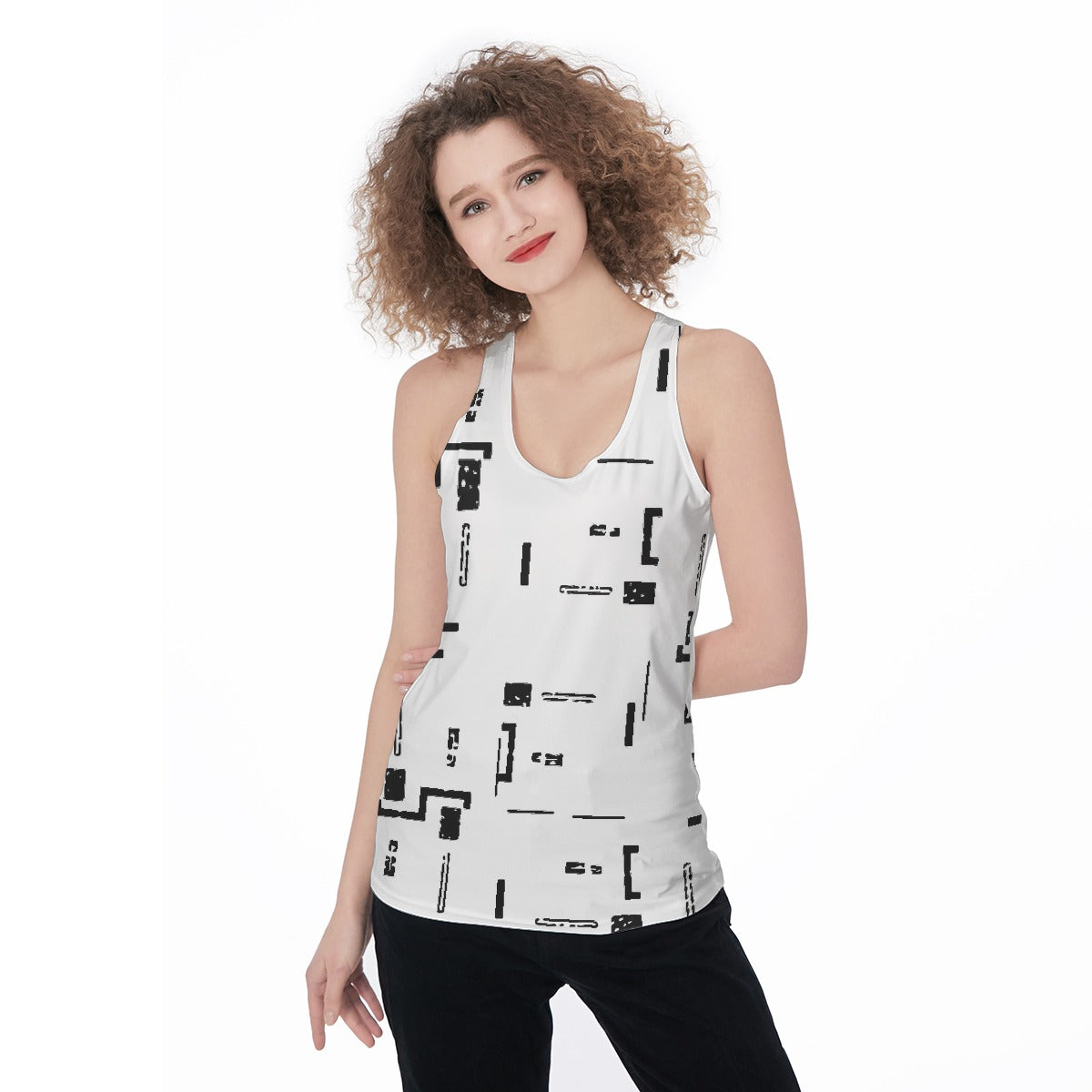 All-Over Print Women's Racerback Tank Top