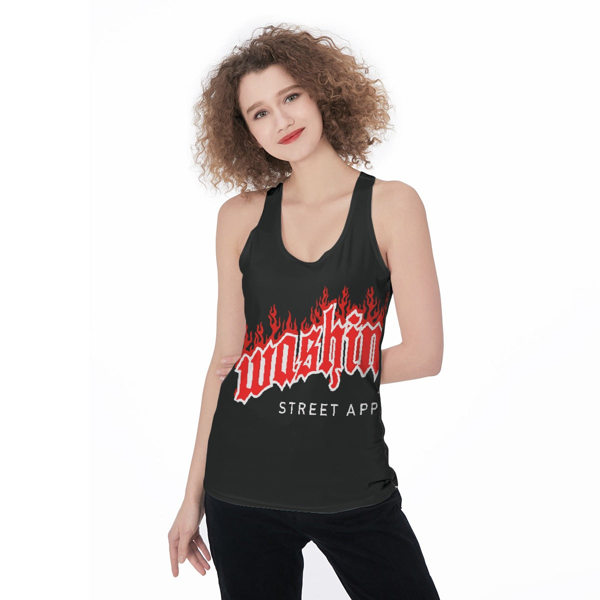 All-Over Print Women's Racerback Tank Top