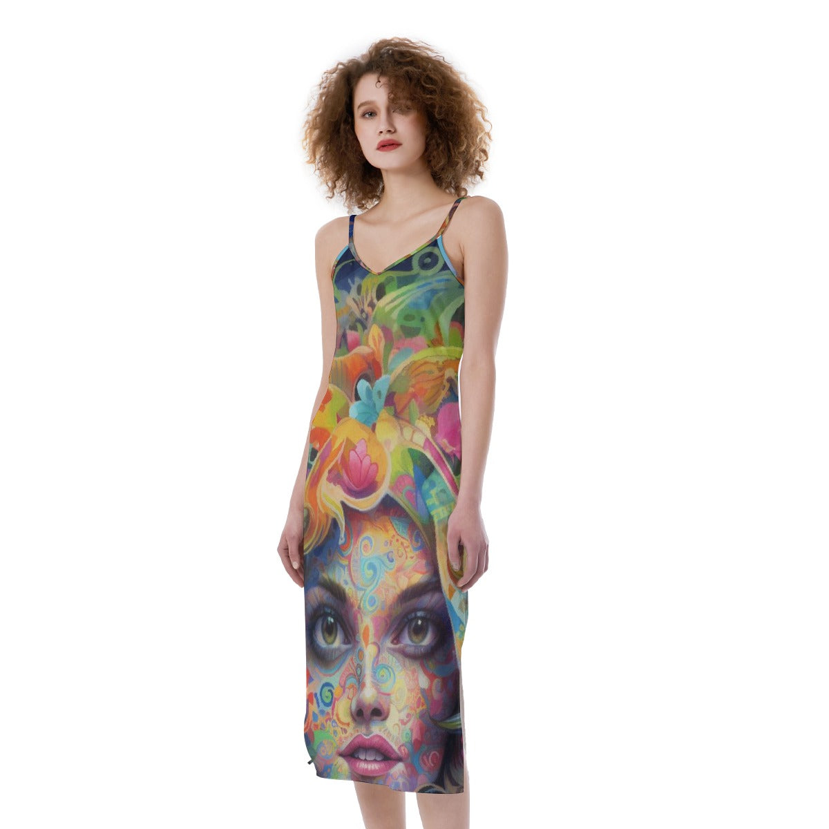 All-Over Print Women's Cami Dress