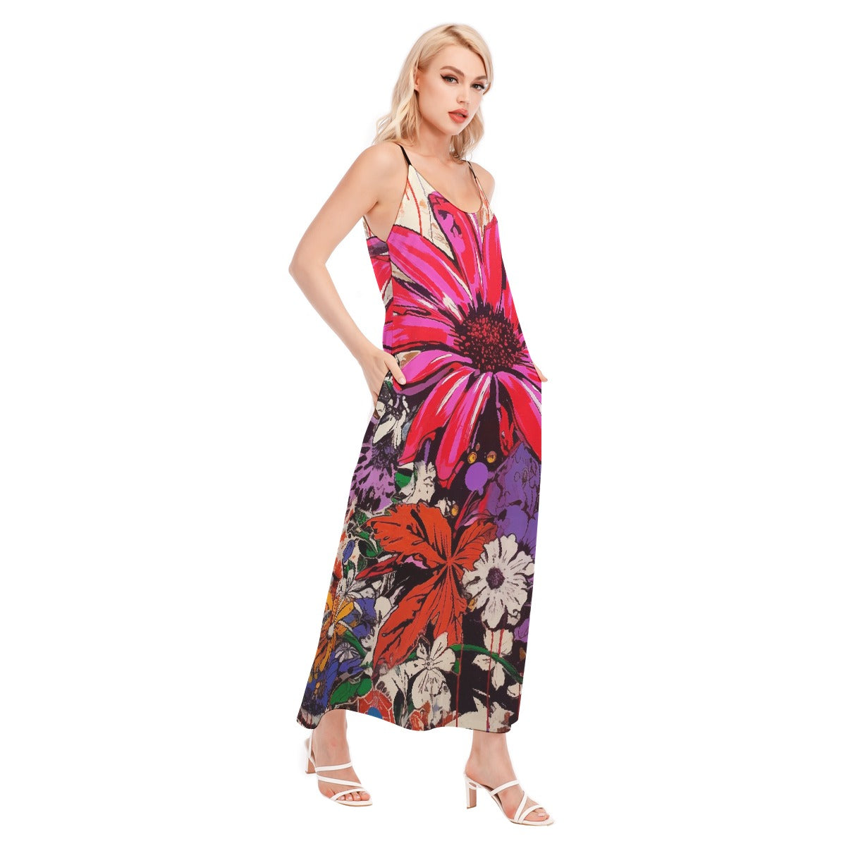 All-Over Print Women's Sling Dress
