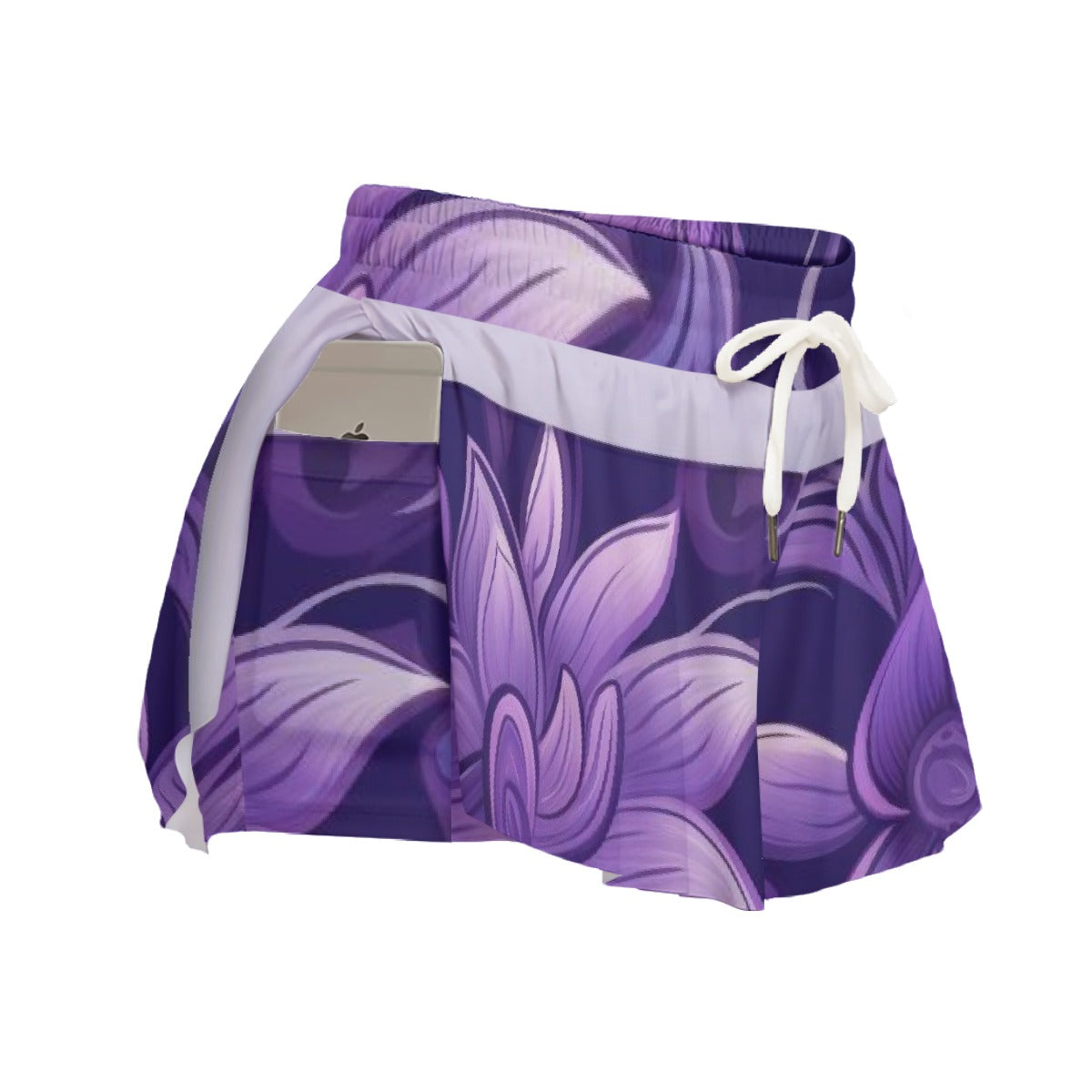 All-Over Print Women's Sport Skorts With Pocket