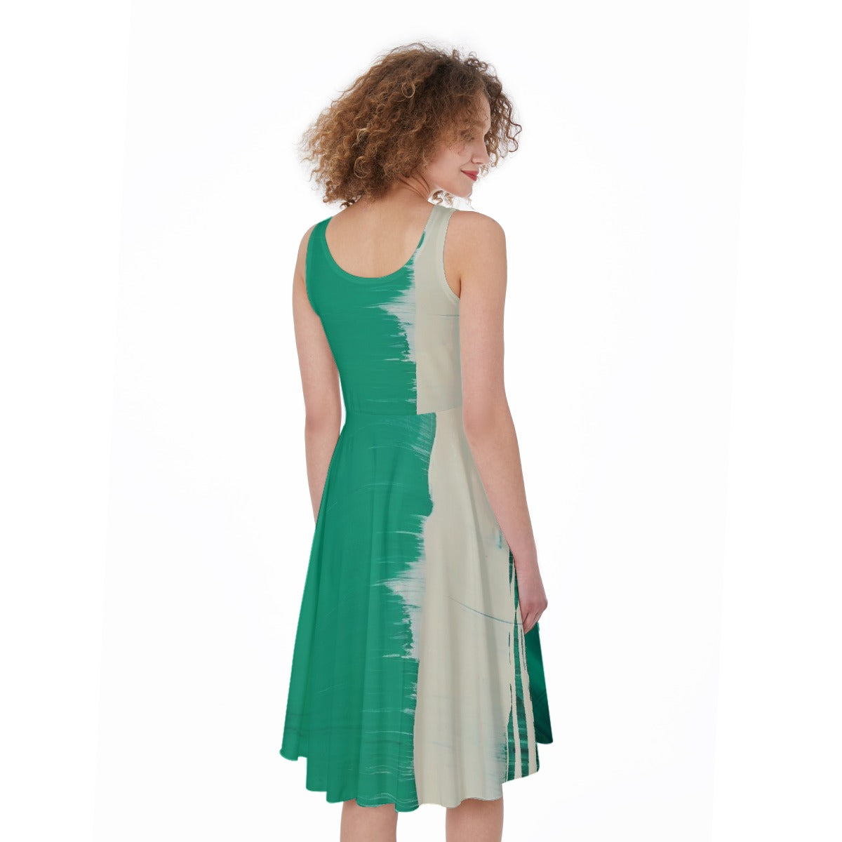 All-Over Print Women's Sleeveless Dress
