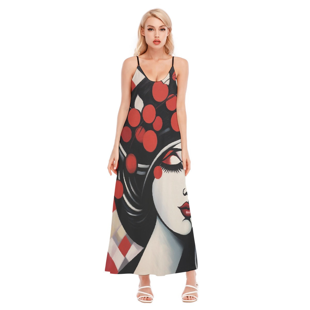 All-Over Print Women's Sling Dress