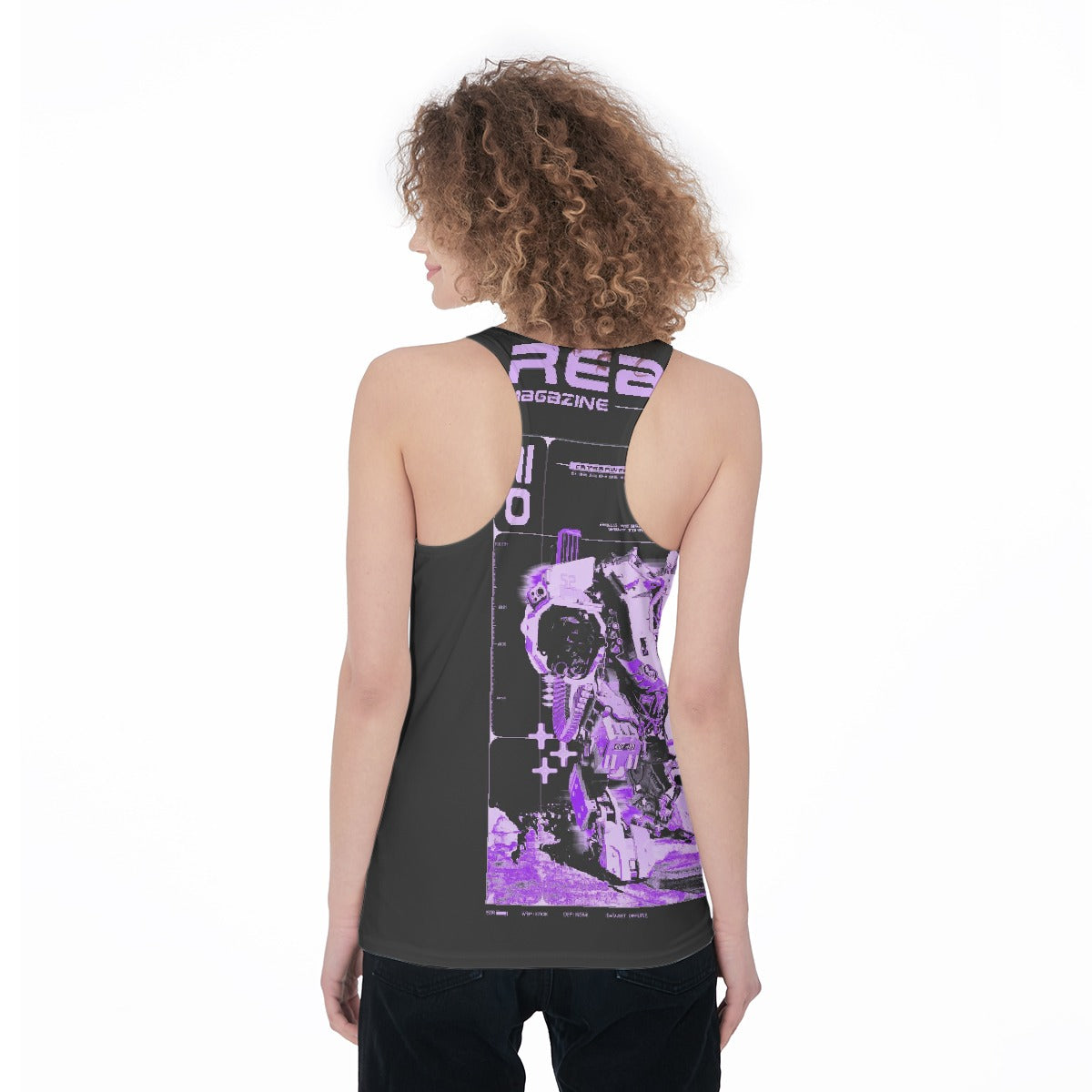 All-Over Print Women's Racerback Tank Top