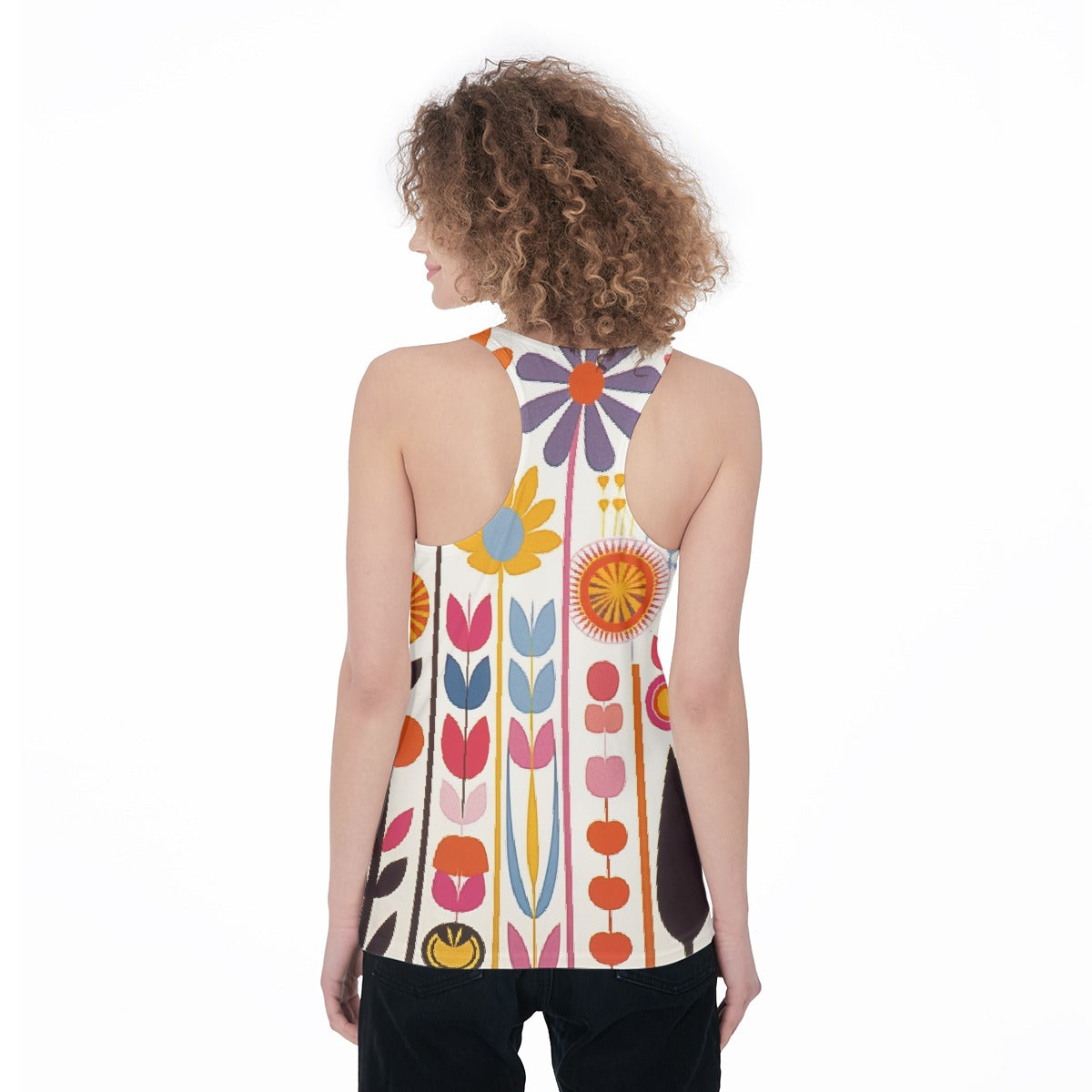All-Over Print Women's Racerback Tank Top