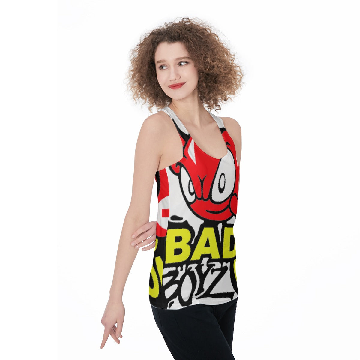 All-Over Print Women's Racerback Tank Top