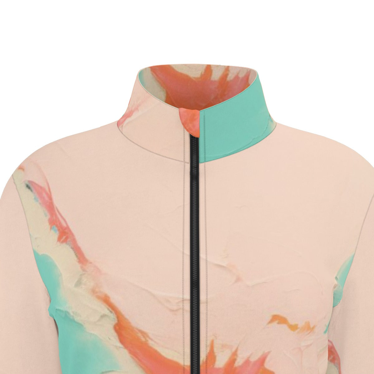 All-Over Print Women's Long Sleeve Thumbhole Jacket