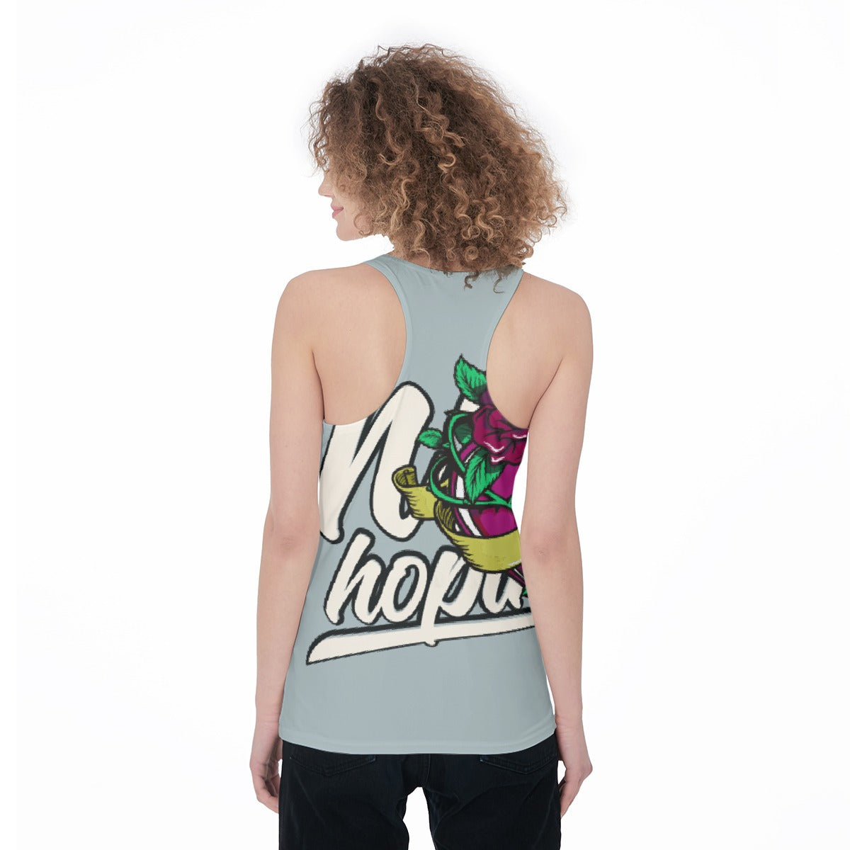 All-Over Print Women's Racerback Tank Top