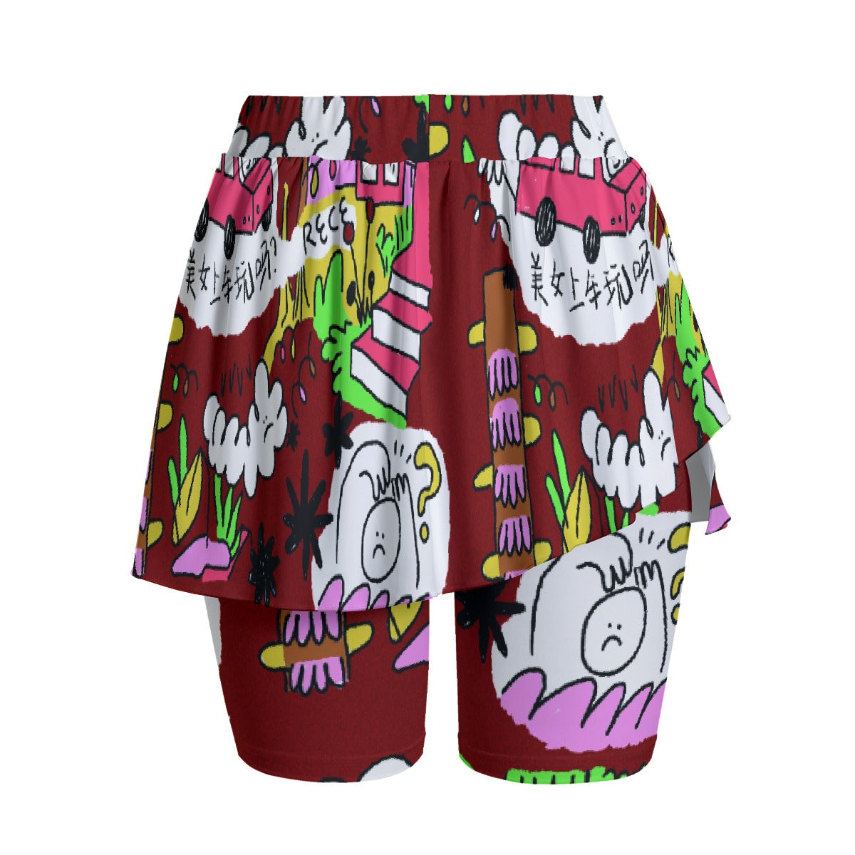 All-Over Print Women's Sports Skorts