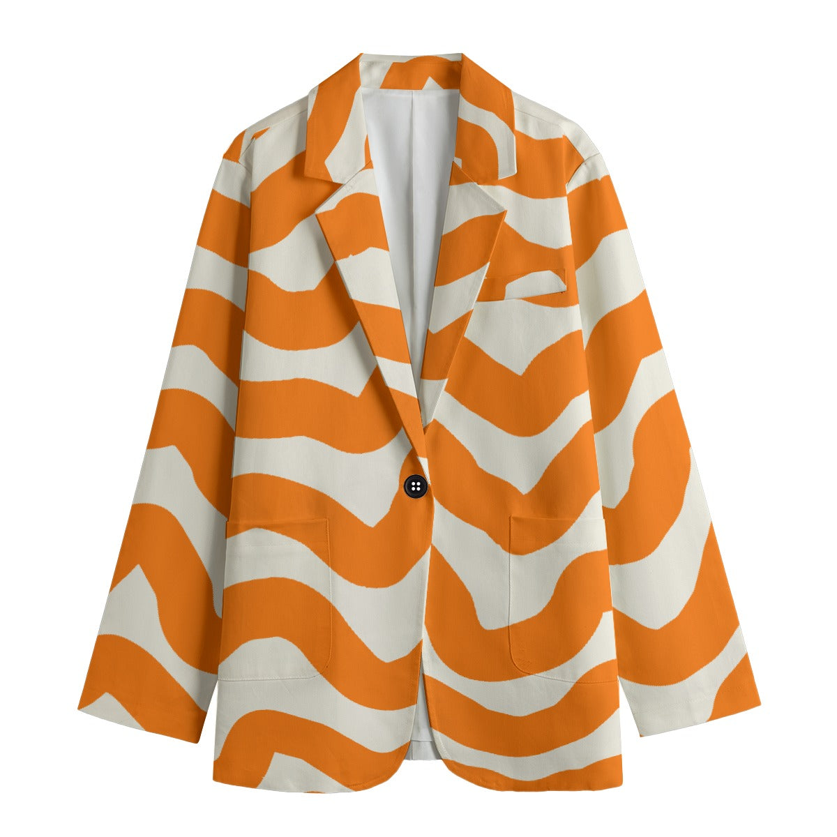 All-Over Print Women's Leisure Blazer