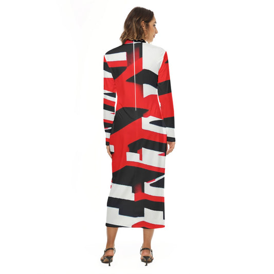 All-Over Print Women's Hip Dress