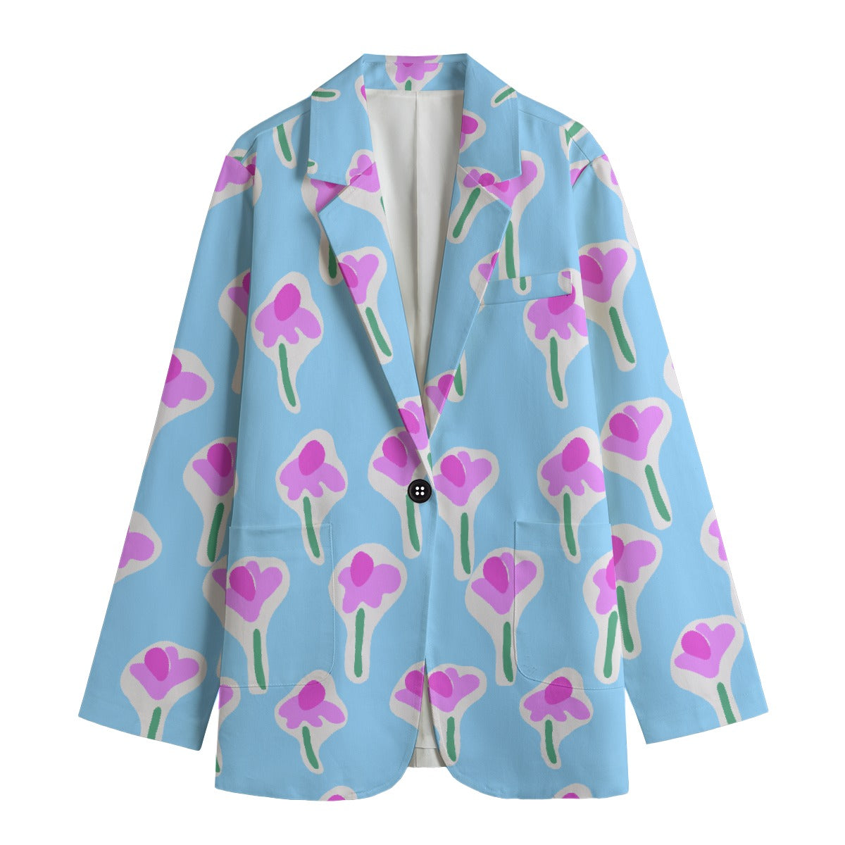All-Over Print Women's Leisure Blazer