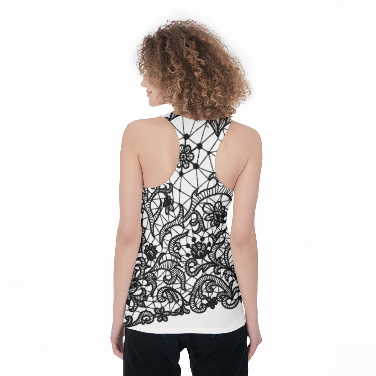 All-Over Print Women's Racerback Tank Top