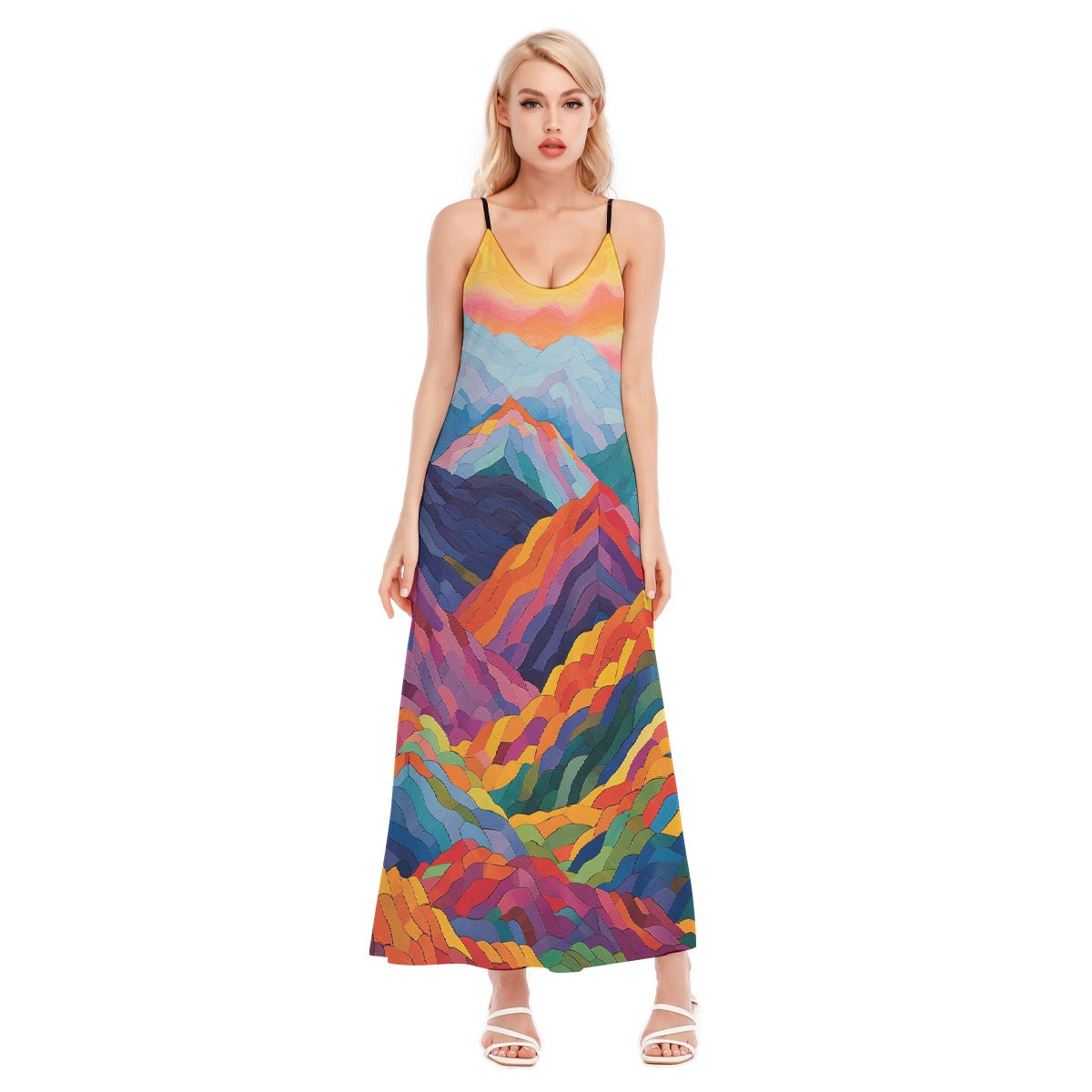 All-Over Print Women's Sling Dress