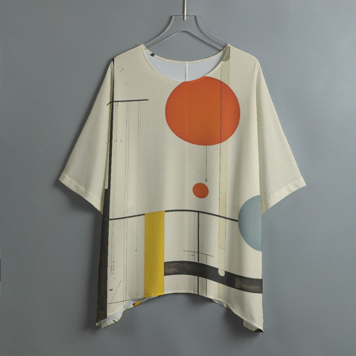 All-Over Print Women's Bat Sleeve Shirt