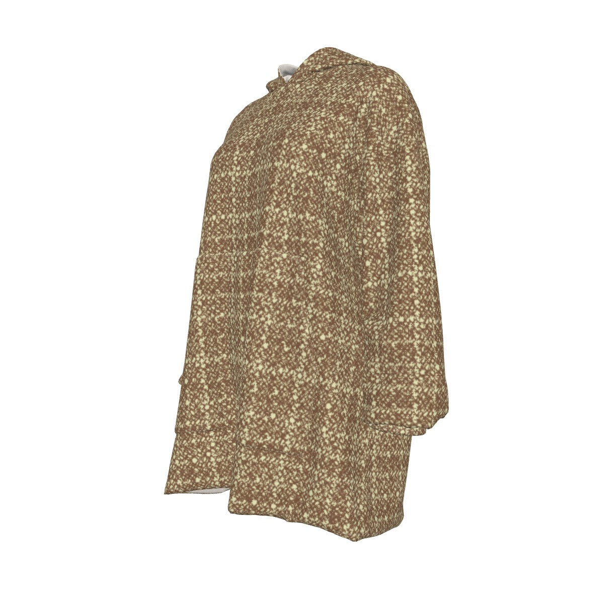 All-Over Print Women's Sherpa Fleece Hoodie Blanket