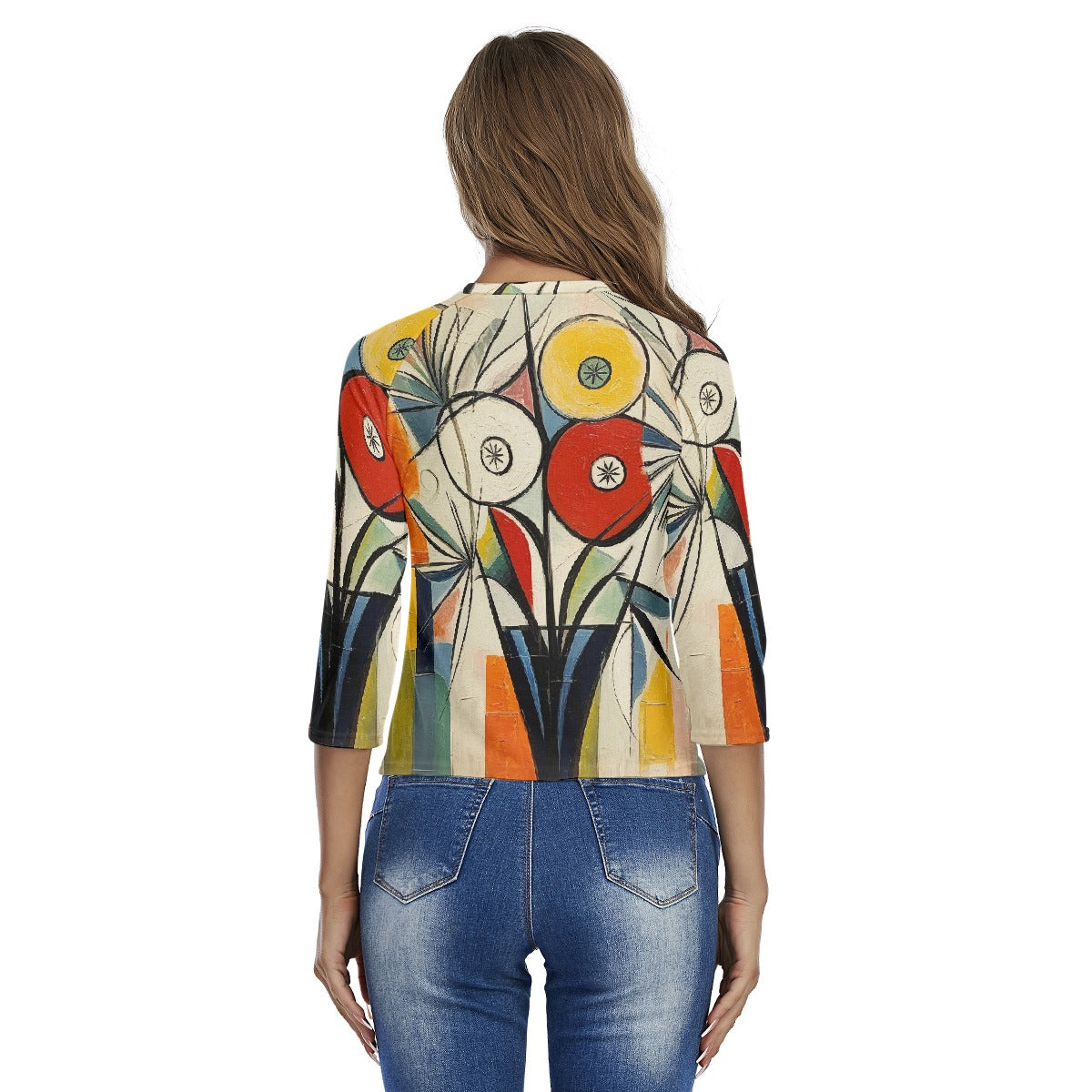 All-Over Print Women's Raglan Sleeves T-shirts