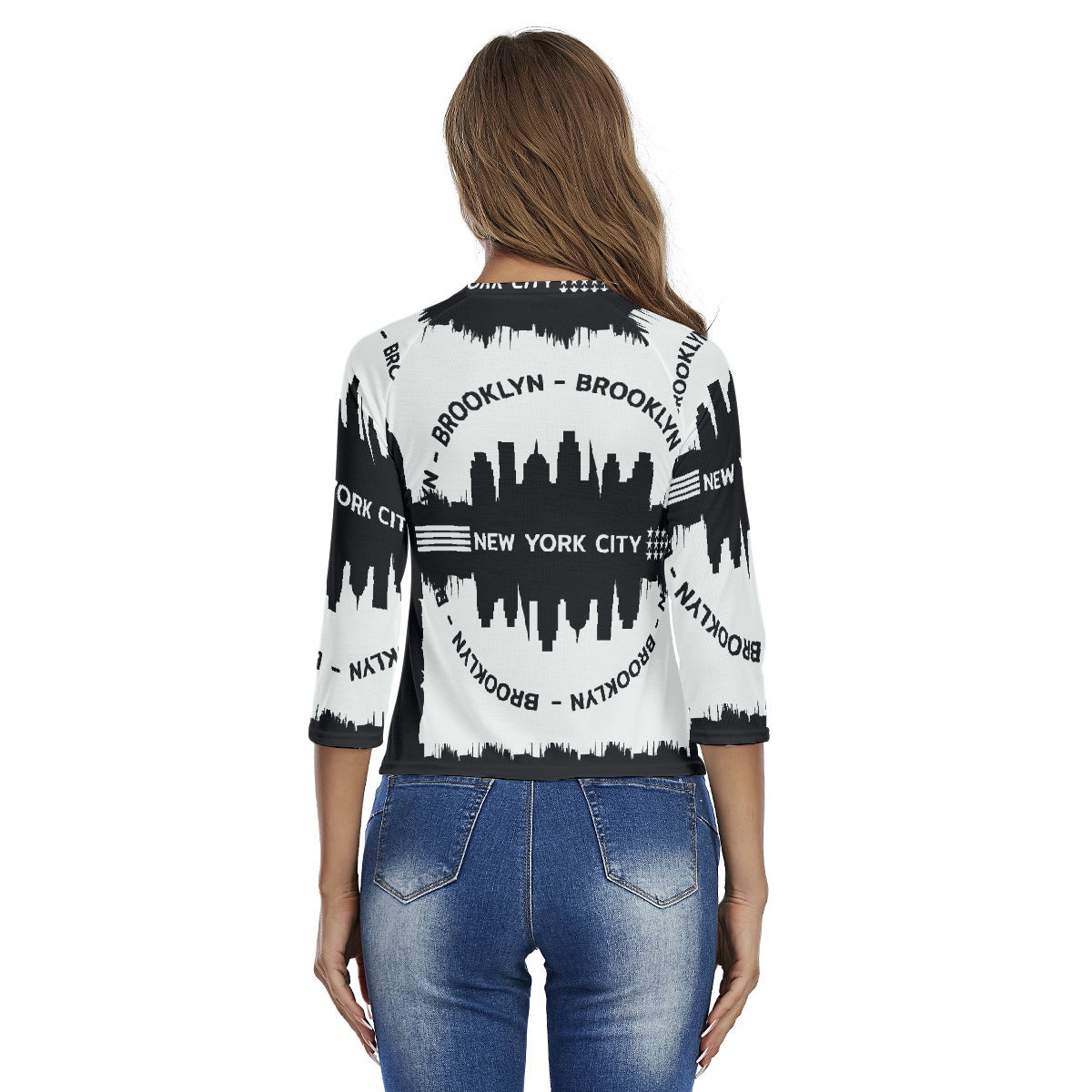 All-Over Print Women's Raglan Sleeves T-shirts