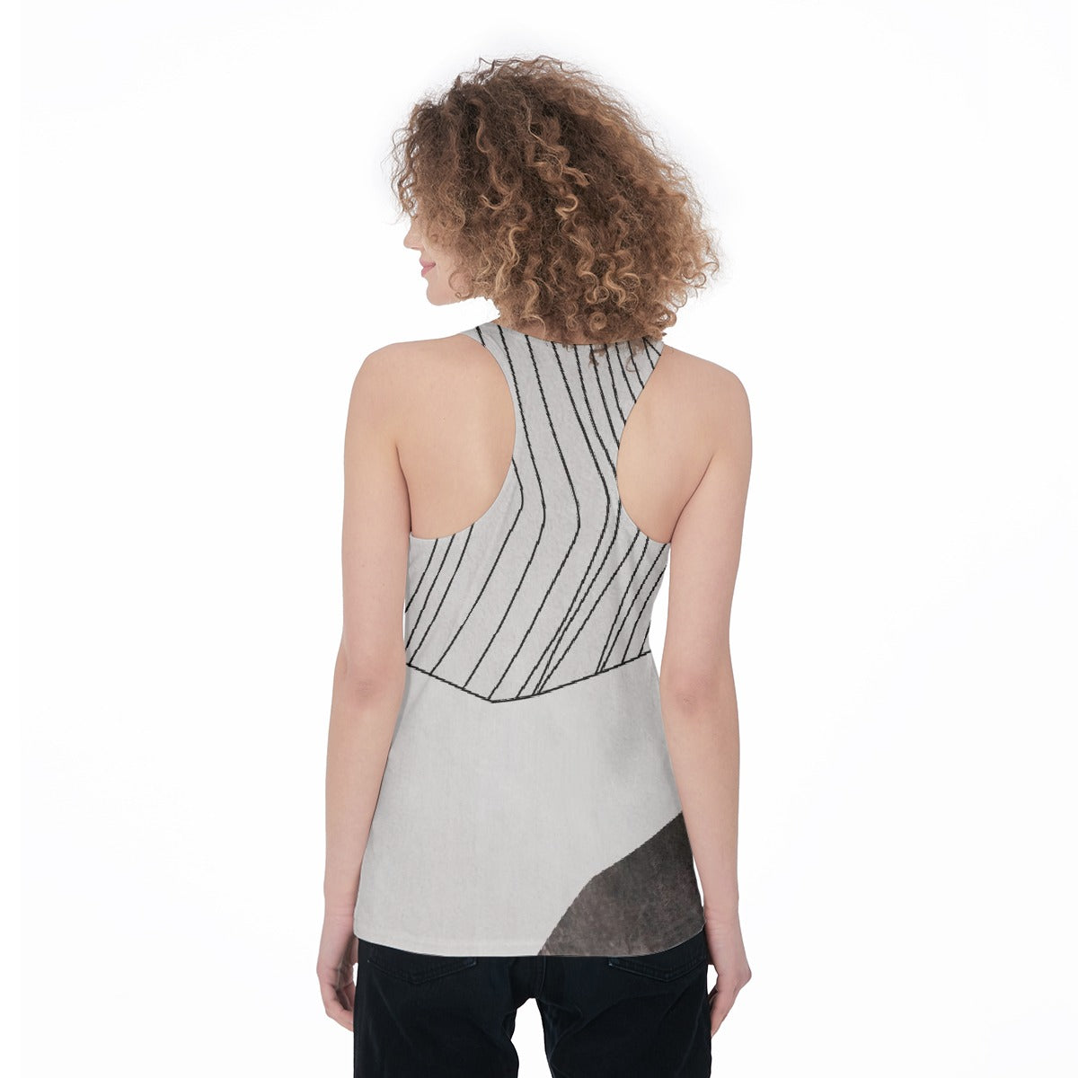 All-Over Print Women's Racerback Tank Top
