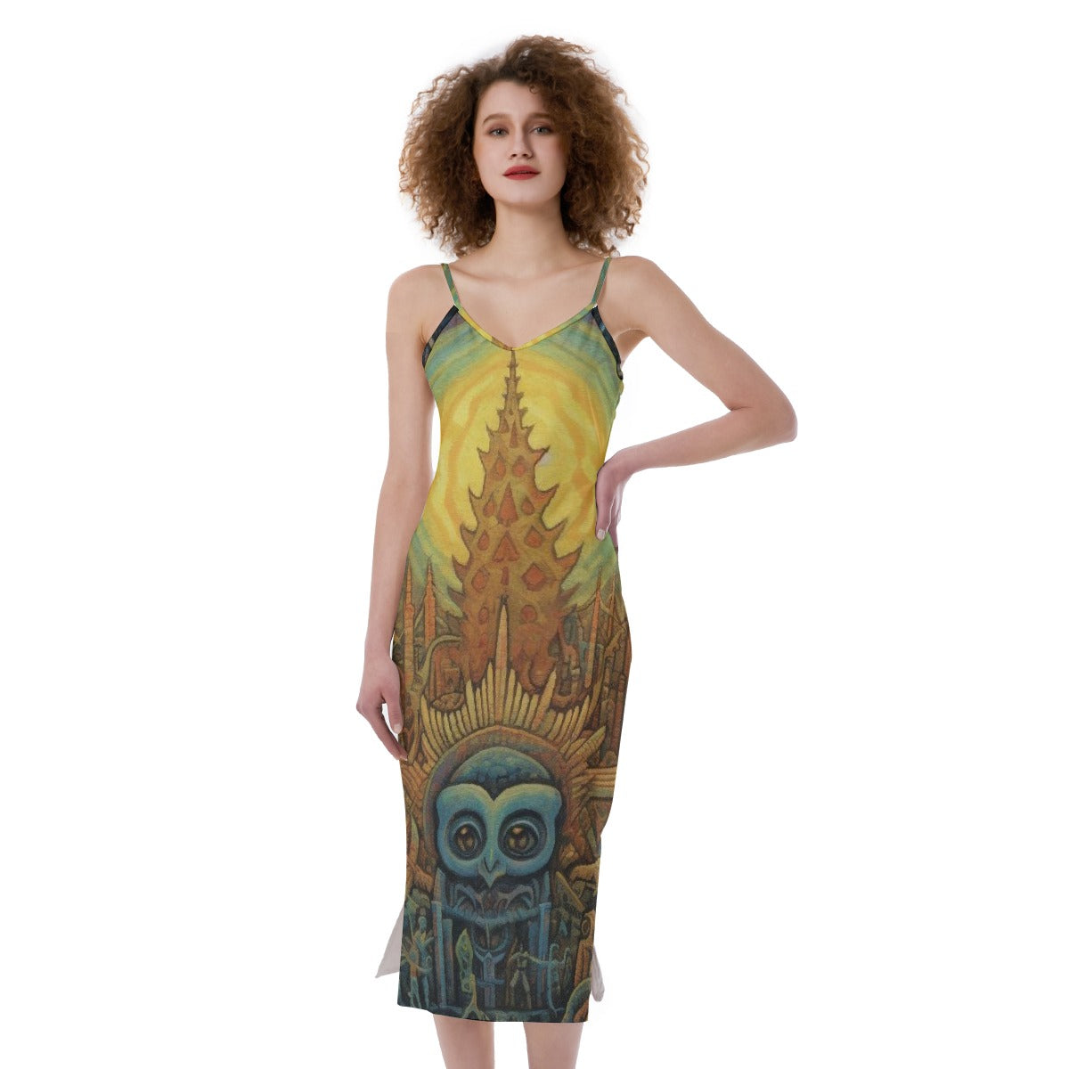 All-Over Print Women's Cami Dress