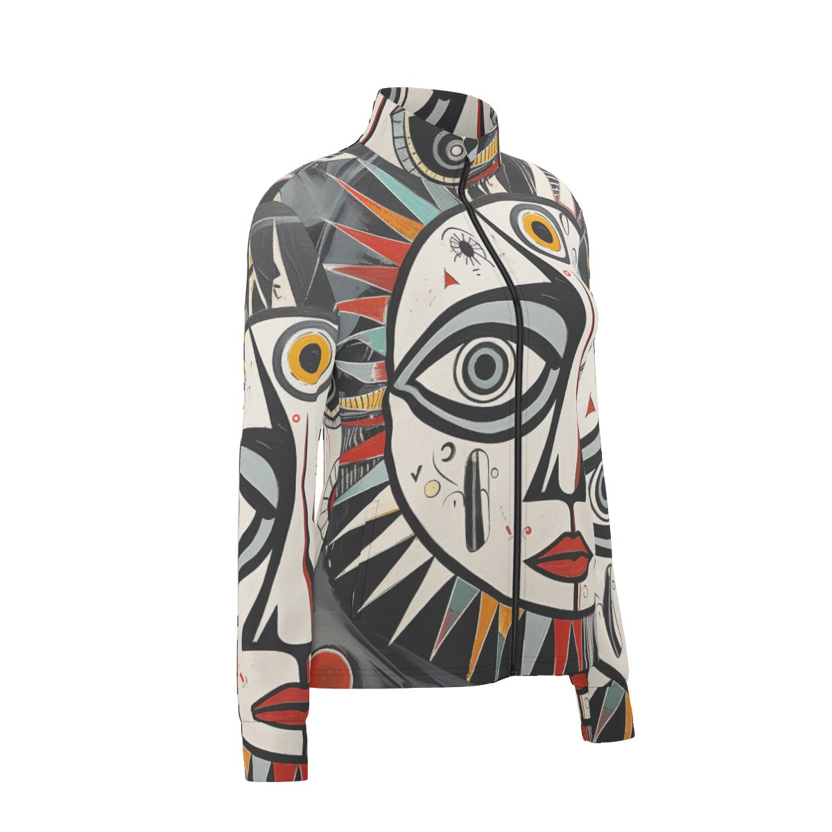 All-Over Print Women's Long Sleeve Thumbhole Jacket