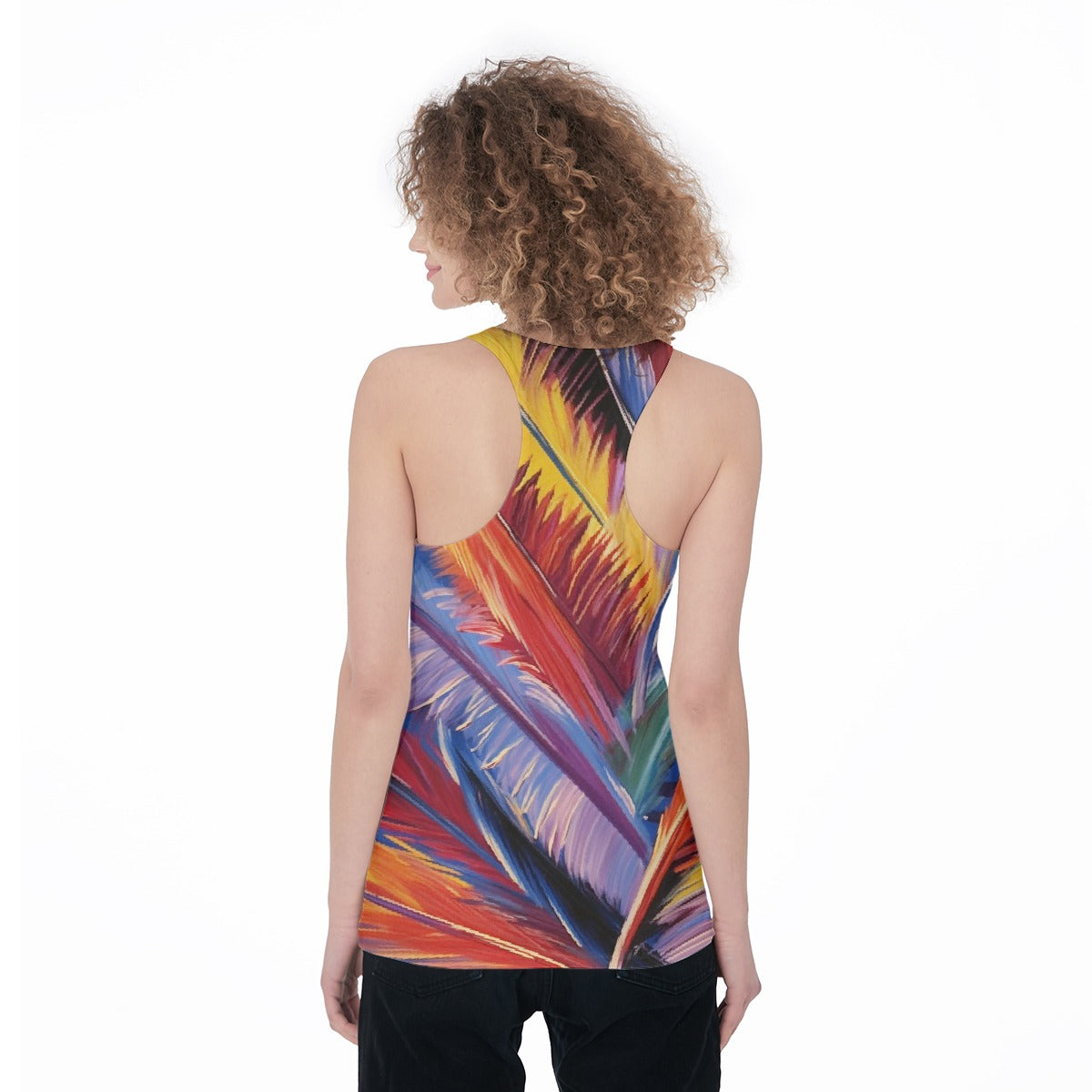 All-Over Print Women's Racerback Tank Top