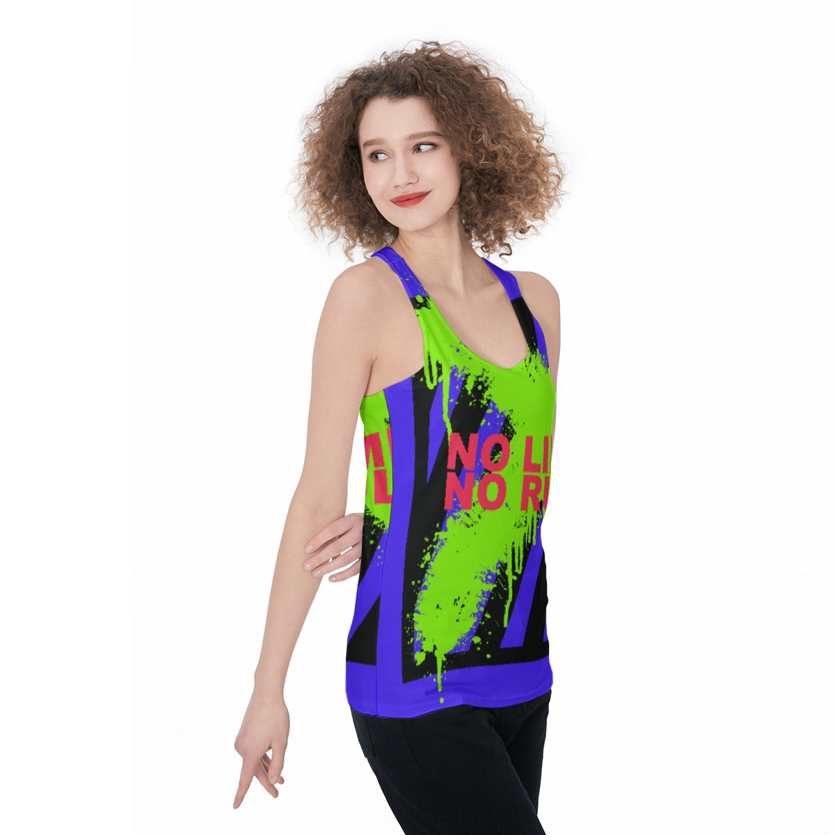 All-Over Print Women's Racerback Tank Top