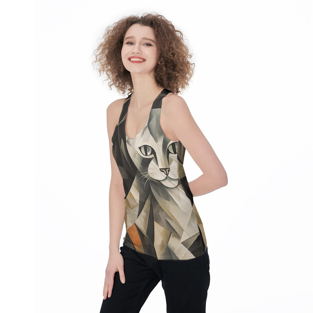 All-Over Print Women's Racerback Tank Top