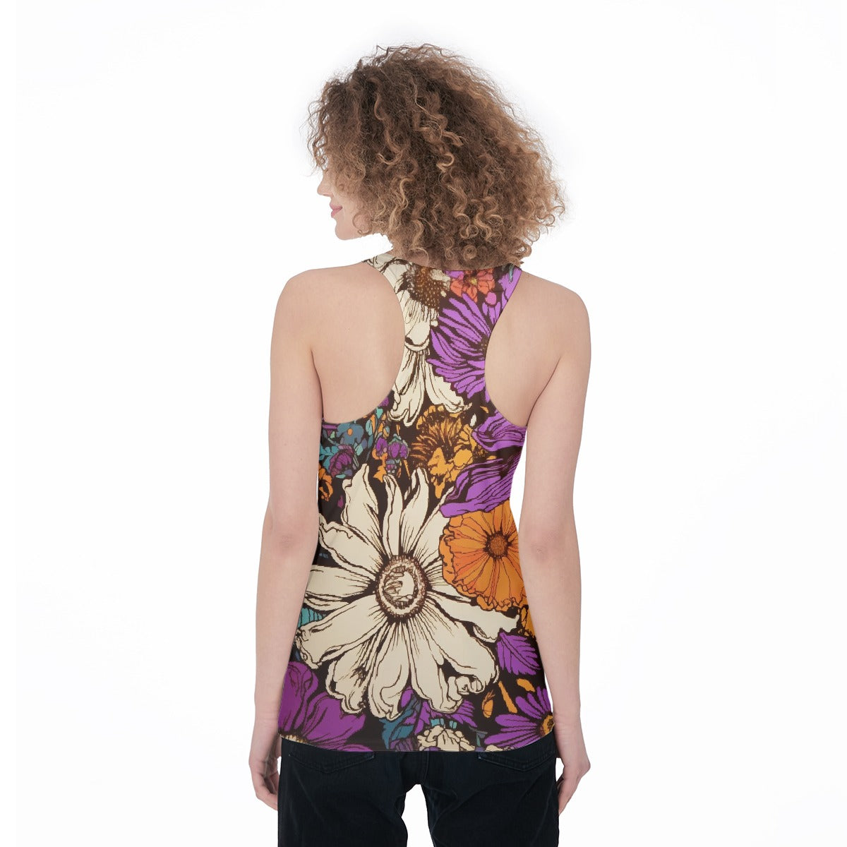 All-Over Print Women's Racerback Tank Top