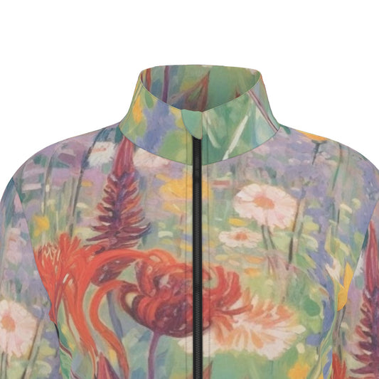 All-Over Print Women's Long Sleeve Thumbhole Jacket