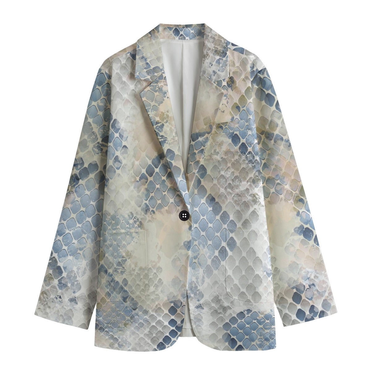 All-Over Print Women's Leisure Blazer