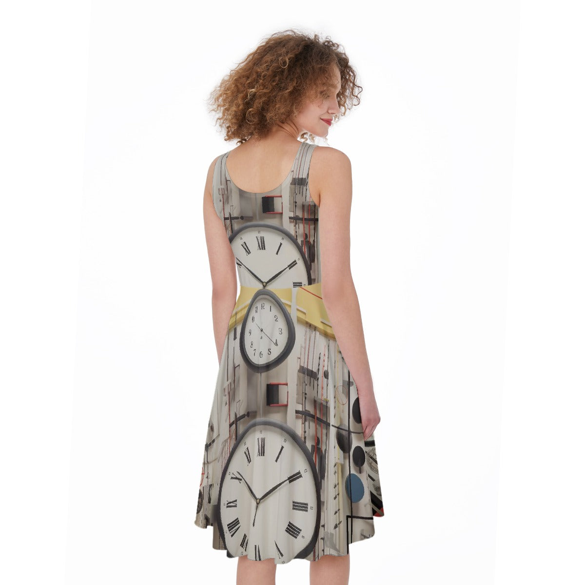 All-Over Print Women's Sleeveless Dress