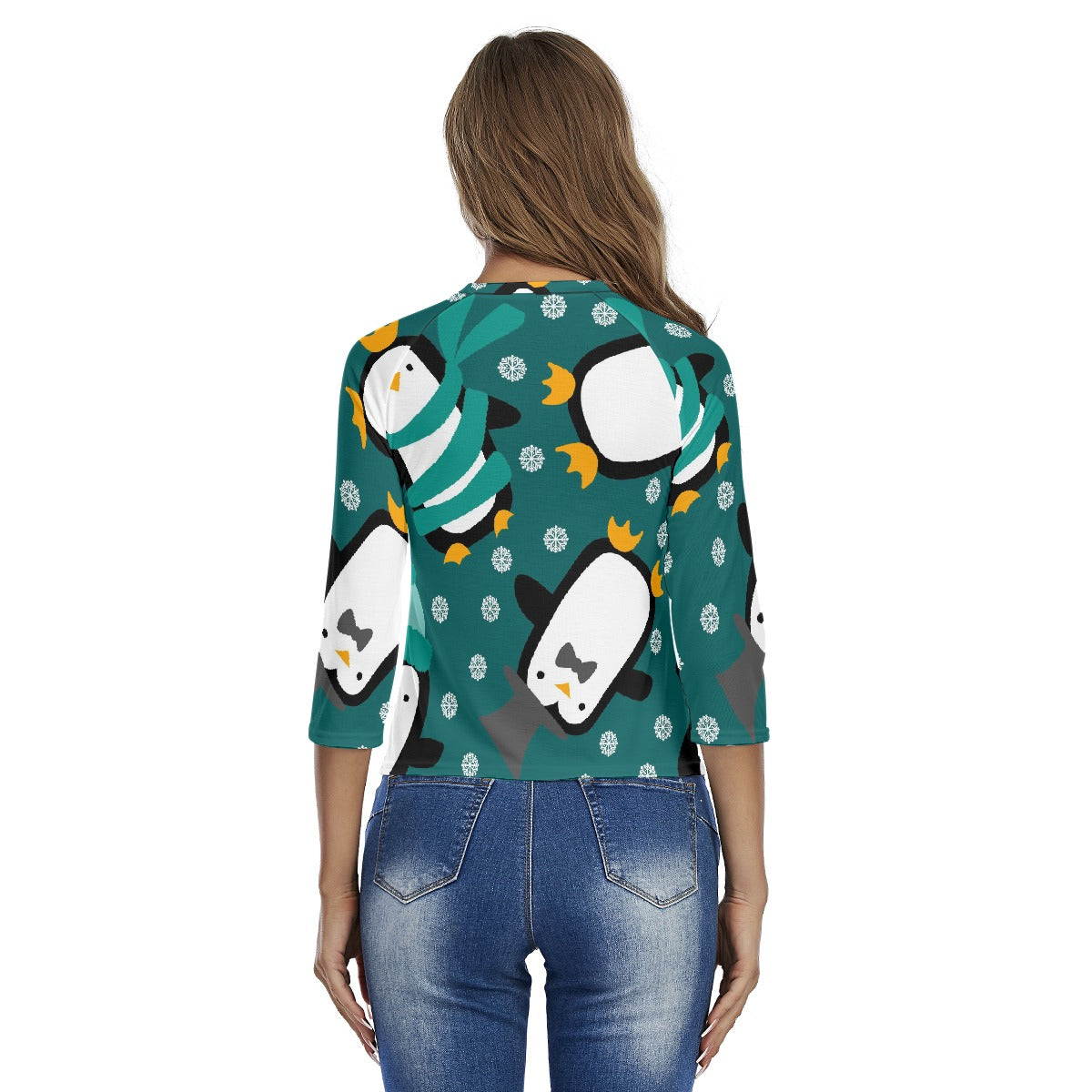 All-Over Print Women's Raglan Sleeves T-shirts