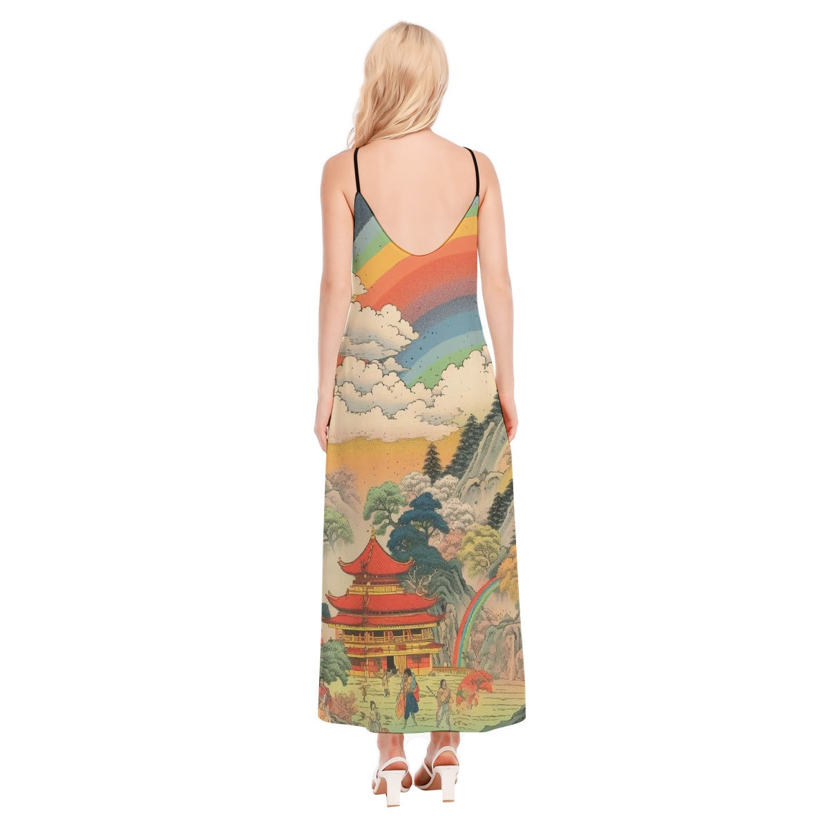 All-Over Print Women's Sling Dress